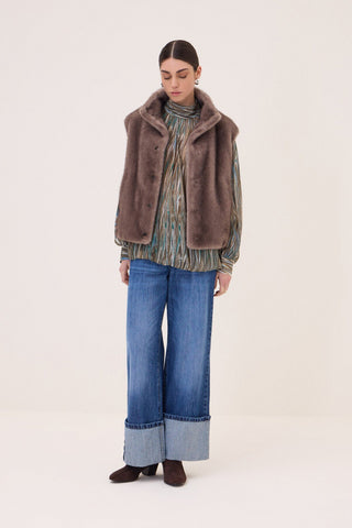 ottod'Ame Fur Vest