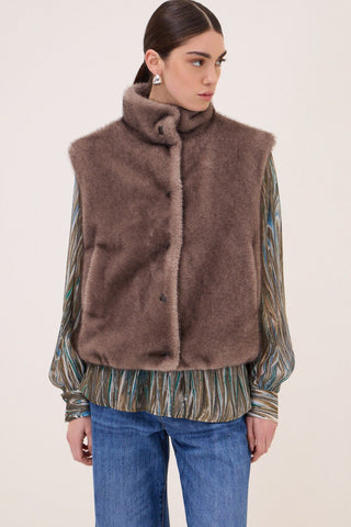 ottod'Ame Fur Vest
