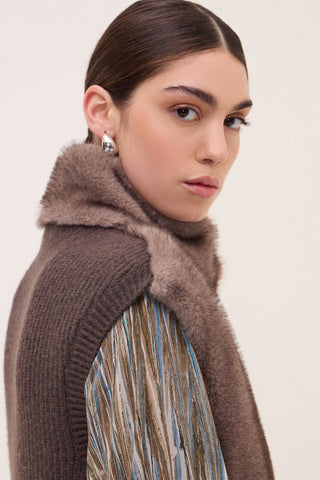 ottod'Ame Fur Vest