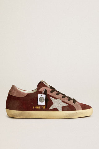 Golden Goose Superstar Suede Swarovski Star Sneaker