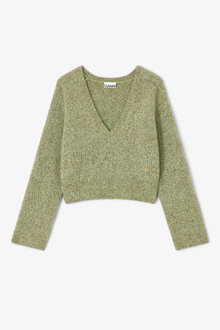 Ganni Brushed Mohair Sweater