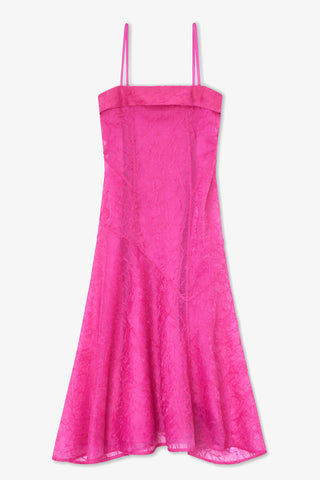 Ganni Shibori Organza Dress – Aria