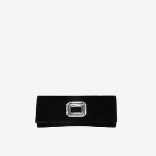 Gedebe Velvet Envelope Clutch