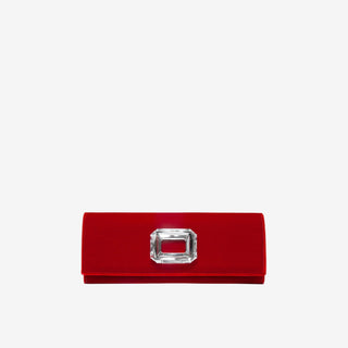 Gedebe Velvet Envelope Clutch