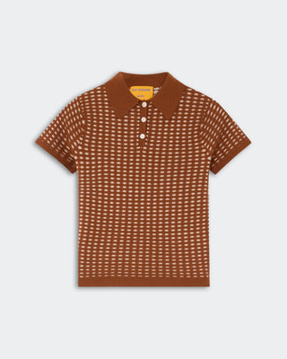Guest In Residence Shrunken Waffle Polo