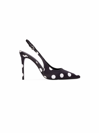Black Suede Studio Branca Heel