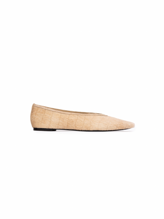 Black Suede Studio Ayra Flat