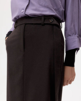 TWP Slit Skirt