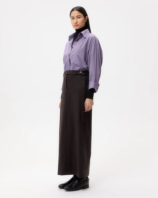 TWP Slit Skirt
