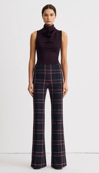 Smythe Pintuck Flare Pant
