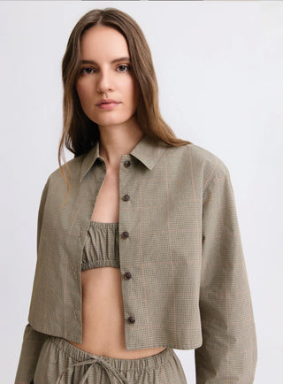 Matthew Bruch Cropped Button Down