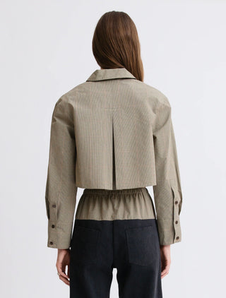 Matthew Bruch Cropped Button Down
