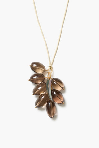Chan Luu Ellipse Stone Necklace