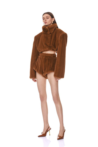 Bronx Banco Mink Shorts