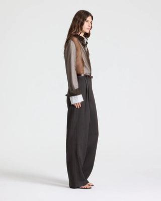 TWP Double Layer Boyfriend Shirt