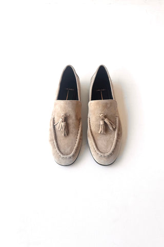 Black Suede Studio Finn Loafer