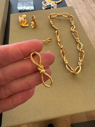 Brie Leon Knotted Mini Earrings