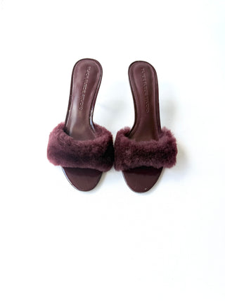Black Suede Studio Kaia Heel