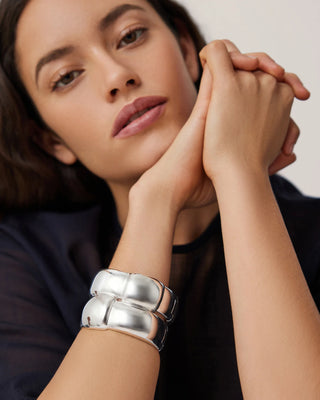 Jenny Bird Mega Woven Square Bangle