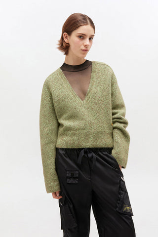 Ganni Brushed Mohair Sweater