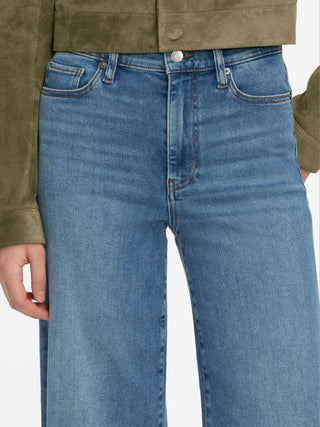 Frame Le Slim Palazzo Raw Edge