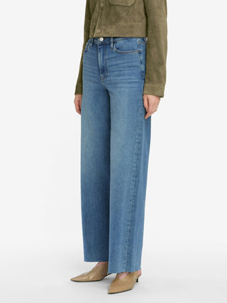 Frame Le Slim Palazzo Raw Edge