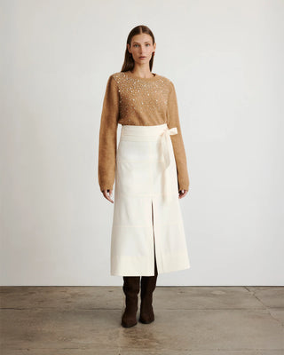 Tanya Taylor Lexia Embellished Sweater