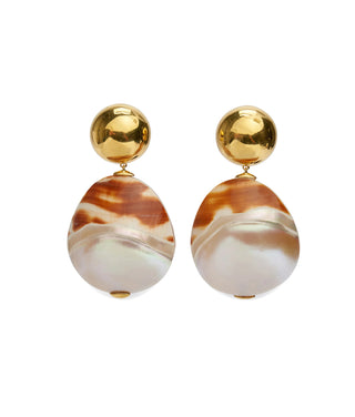 Lizzie Fortunato Rodan Pearl Earrings