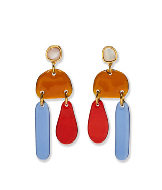 Lizzie Fortunato Sun and Sea Earrings