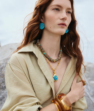 Lizzie Fortunato Sand & Sky Necklace