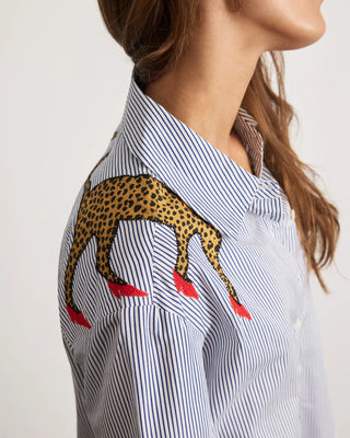 Tanya Taylor Margaux Cheetah Shirt