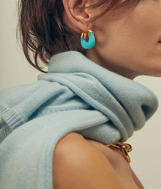 Lizzie Fortunato Mini Organic Hoops
