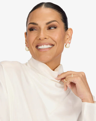 Melinda Maria Nora Pavé Earrings