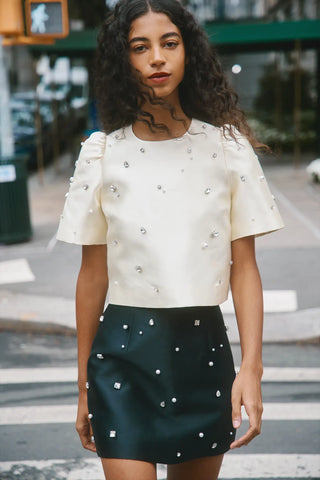 Hunter Bell Britt Mini Skirt