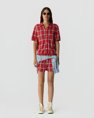 Guest In Residence Picnic Plaid Shirt