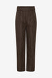 Chocolate Cream Pinstripe
