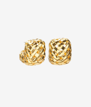 Lizzie Fortunato Woven Hoops