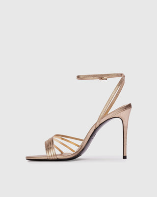 Black Suede Studio Ella Heel