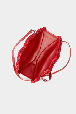 Simon Miller Crystal Lip Clutch