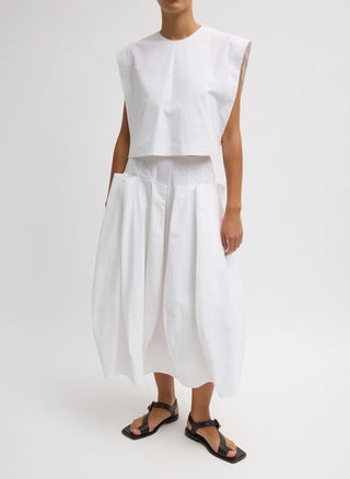 Tibi Pinched Pleat Skirt