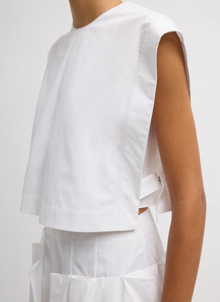 Tibi Cropped Square Top