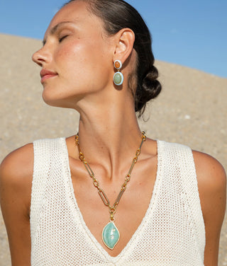 Lizzie Fortunato Papaya Earrings