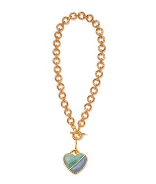 Lizzie Fortunato Heart Pendant
