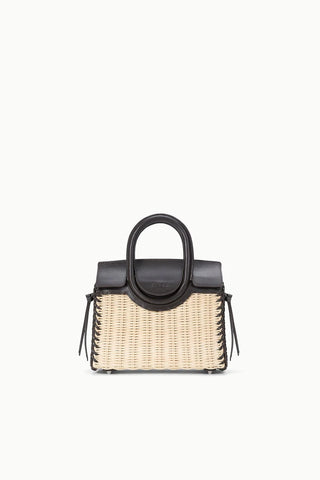 Staud Maude Mini Wicker Carryall