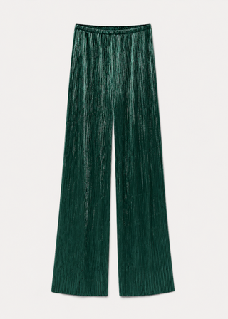 Forte Forte Silky Velvet Pleated Pants