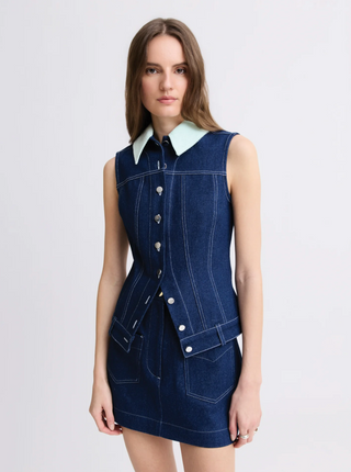 Matthew Bruch Collared Vest