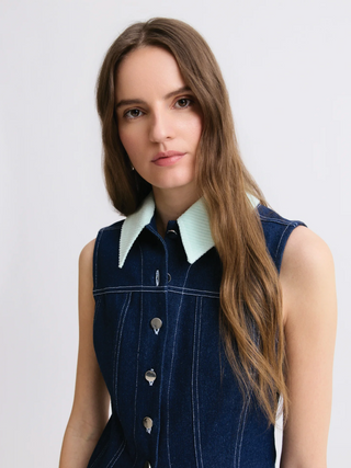 Matthew Bruch Collared Vest
