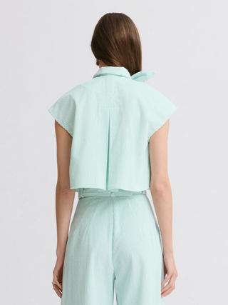 Matthew Bruch Tie Neck Top