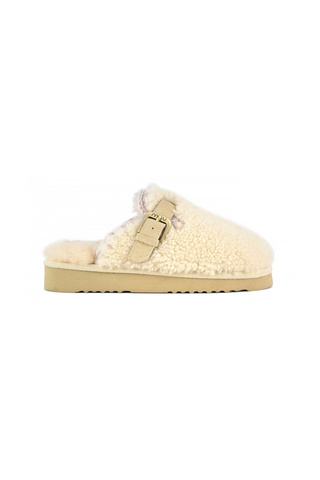 Mou Curly Clog Slipper