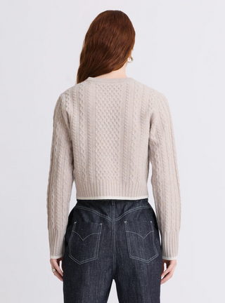 Matthew Bruch Cable Knit Sweater